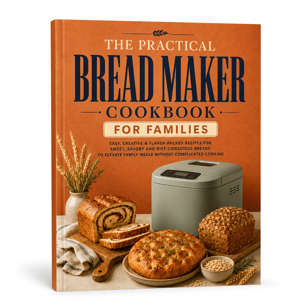 The Practical Bread Maker Cookbook for Families