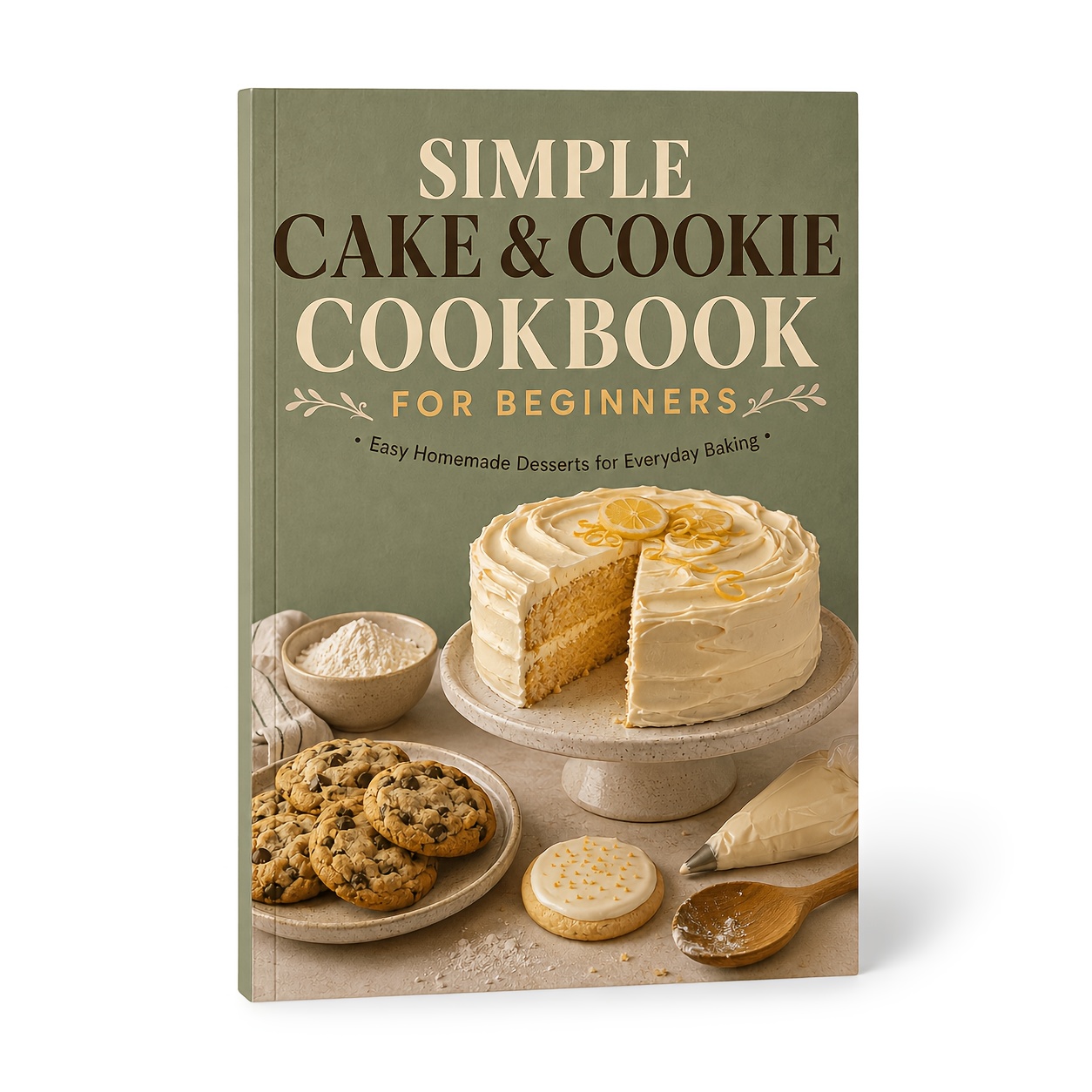 Simple Cake & Cookie Cookbook for Beginners